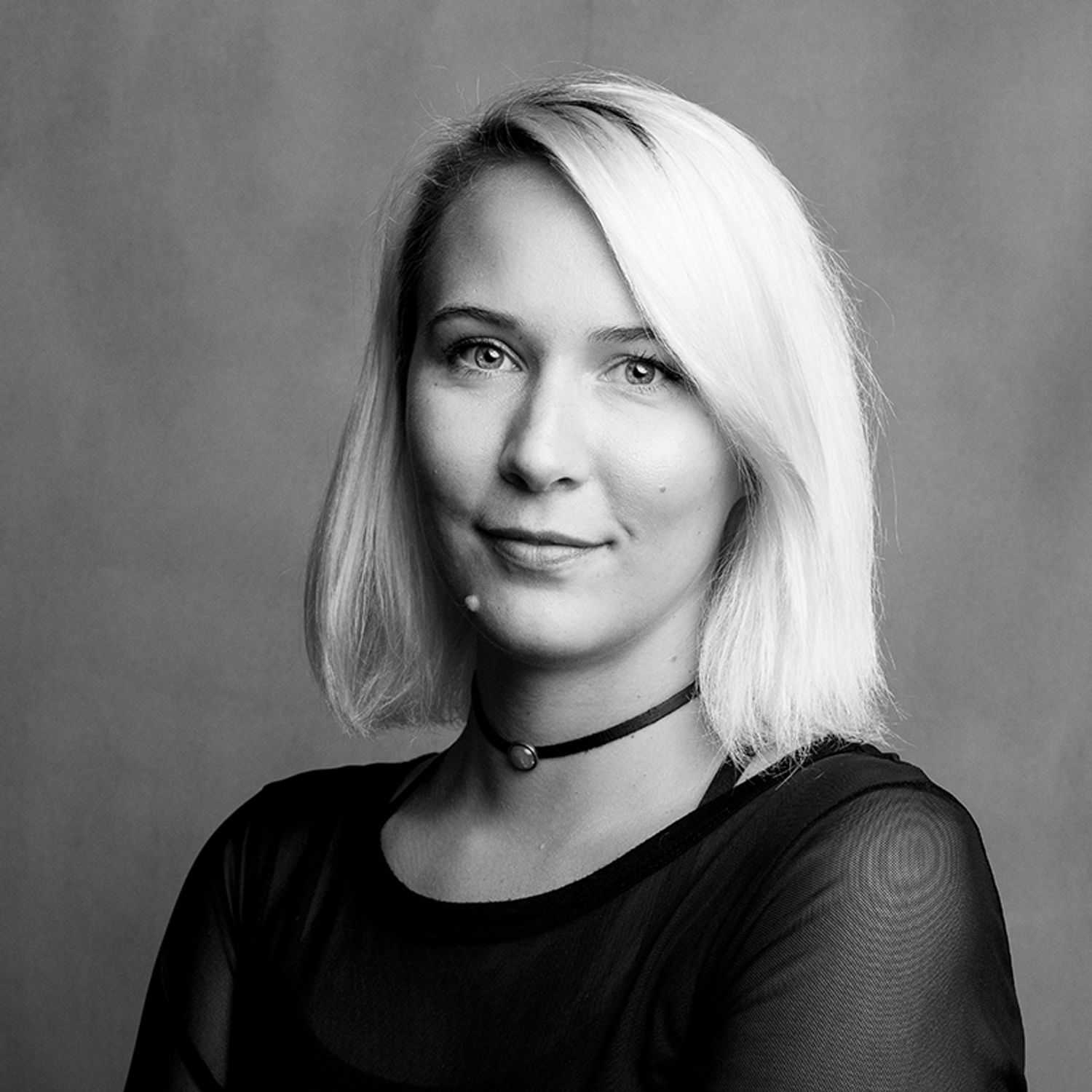 Portrait of Christine, a professional stylist at Joe's Salon, showcasing their expertise and style.