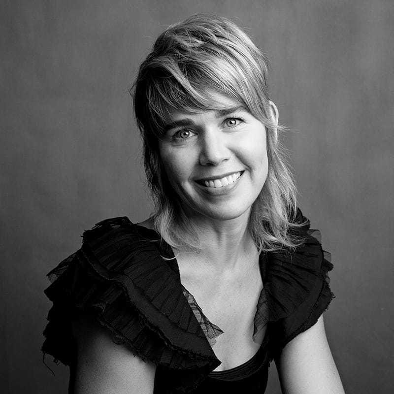 Portrait of Jill, a professional stylist at Joe's Salon, showcasing their expertise and style.